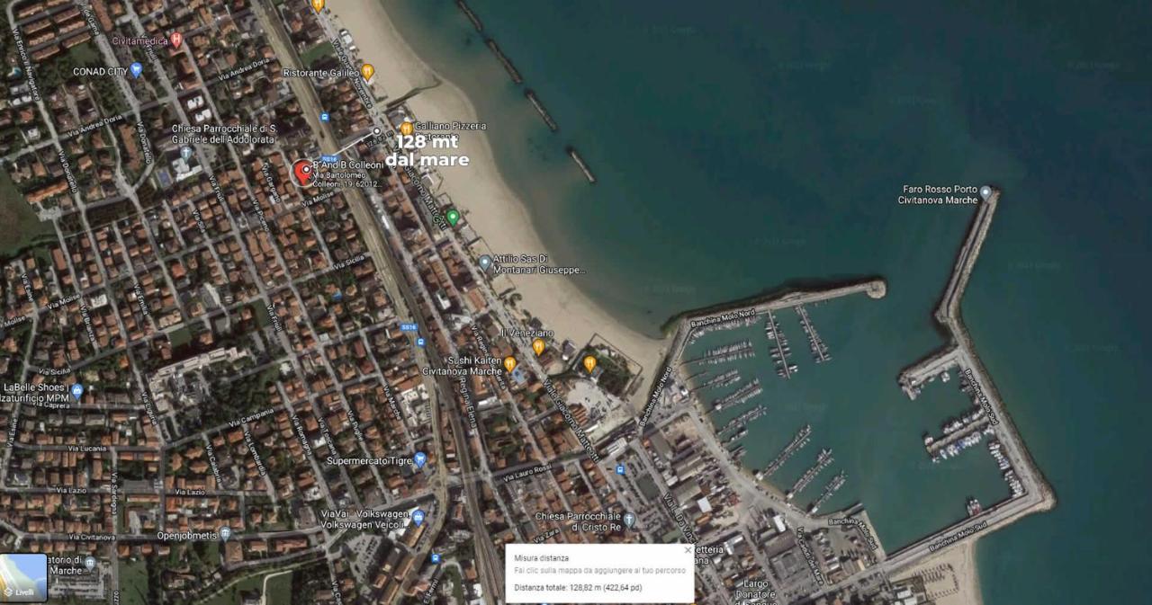 Colleoni 19 Bangkok, Appartamento Superior Civitanova Marche Dış mekan fotoğraf